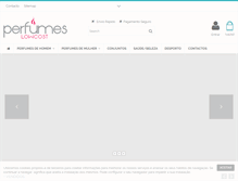 Tablet Screenshot of perfumeslowcost.net